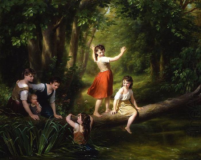 Fritz Zuber-Buhler Innocence china oil painting image